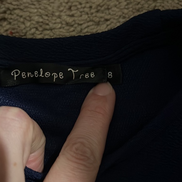 Navy girl dress - Picture 2 of 3